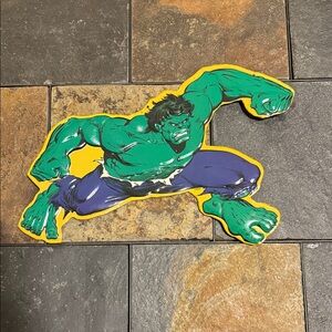 Marvel Gray and Yellow Superhero Decor